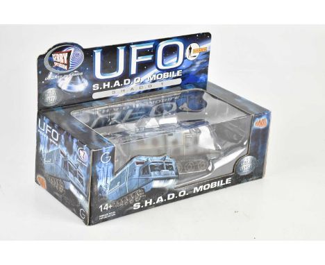A Product Enterprise scale model of S.H.A.D.O. 1 from UFO S.H.A.D.O. Mobile, boxed.