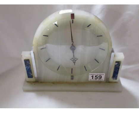 Vintage marble mantle clock