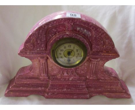 Ceramic French mantle clock