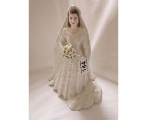 Royal Worcester figure of Her Majesty the Queen