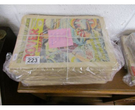 Collection of vintage comics to include Rover & Wizard circa 1965