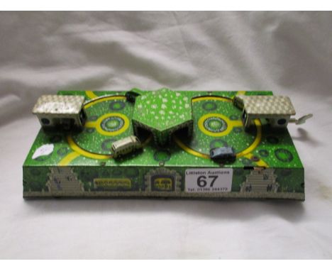 Vintage tin plate toy in working order