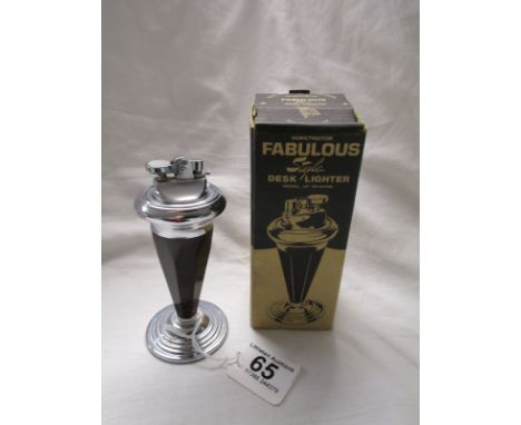 Vintage desk lighter with original box