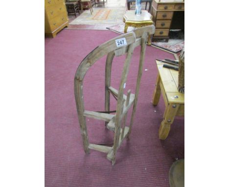 Vintage wooden sledge