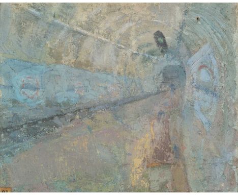 Jane Dowling (1925-2023)
The Underground Station
oil on canvas
40 x 50cm.
 
Mallams are delighted to offer paintings by the l