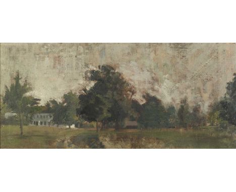 Jane Dowling (1925-2023)
Avisford
inscribed and titled (to label on the reverse)
oil on canvas
24 x 35cm.
 
Exhibited:
New En