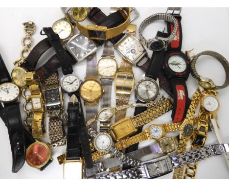 Three Vintage Sekonda gents watches, a Services watch and a collection of fashion watches Condition Report:Not available for 
