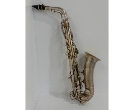 A C.G. Conn Ltd alto saxophone by Elkhart Industries, this cross over model has serial number 245648 circa 1931, with a mouth