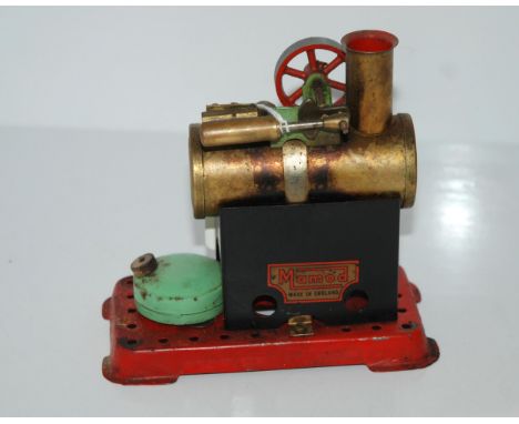 A Mamod steam engine, 13cm wide Condition Report:Available upon request