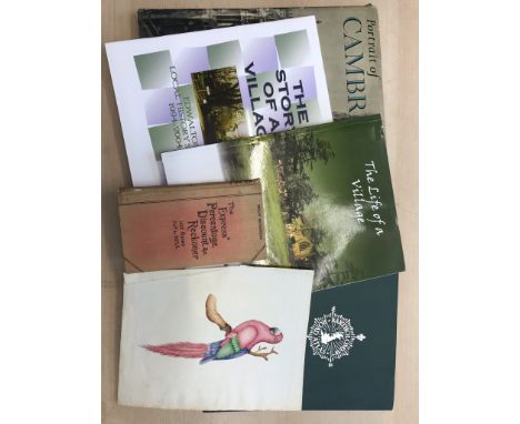 5 Books including "The Express Percentage, Discount and Reckoner", "The Story of a Village, Edwalton", "The Life of a Village