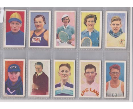 Colgate Palmolive. Famous Sporting Trophies Full Set. R &amp; J Hills, Celebrities of Sport Full Set. VGC