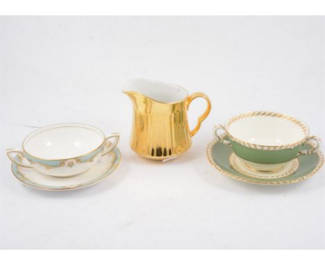 Royal Worcester fine bone china part tea service in the "Devonshire" design and other Royal Worcester tea ware.