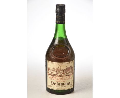 Delamain pale and Dry Cognac 1950's/60's bottling 24 fl Oz 70% Proof 1 bt Placed in professional storage in the early part of