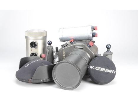 A UK-Germany Underwater Housing for Canon 5D Mk II, A UK-Germany Underwater Housing for Canon 5D Mk II, including housing, a 