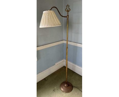 Laura Ashley brass standard lamp in the antique style