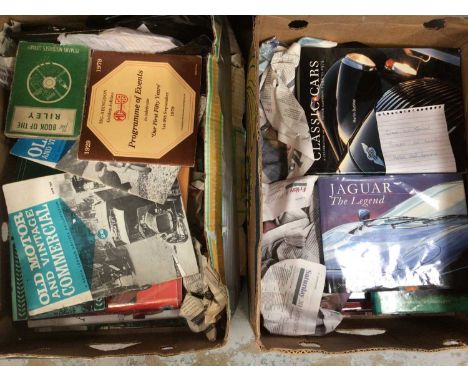 Quantity of motor car related books of good interest (3 boxes)
