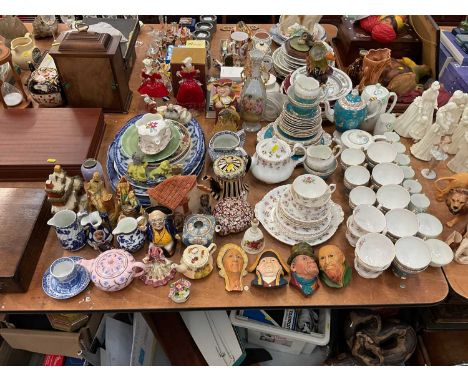 Royal Albert Winsome tea service together with Art Deco Foley coffee set and sundry ceramics.