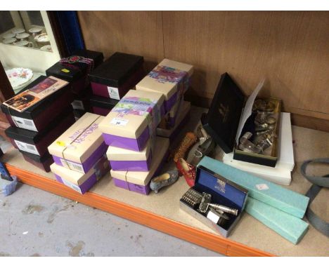 Collection of model shoes, and other sundries