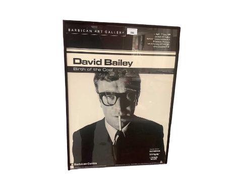 1999 Barbican Art Gallery poster for a David Bailey