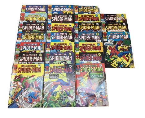 Marvel Comics Super Spider-Man and Captain Britain #231-253 (Missing #243) (1977), Marvel Comics Group Super Spider Man weekl