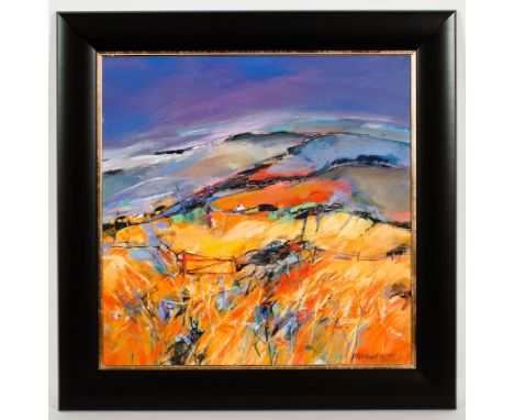 SHELAGH CAMPBELL,
RED GATE ACHILTIBUIE
acrylic on canvas, signed and dated 2015
70cm x 70cm
Framed