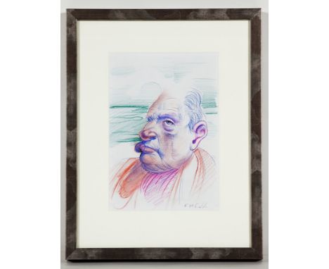 * FRANK MCFADDEN,
PORTRAIT OF A MAN
mixed media on paper, signed
29cm x 20cm
Mounted, framed and under glass