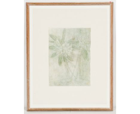 * LEONARD MCCOMB,
FLOWERS IN BLOOM
lithograph, signed, stamped and dated January 1976
65cm x 50cm
Framed and under glass