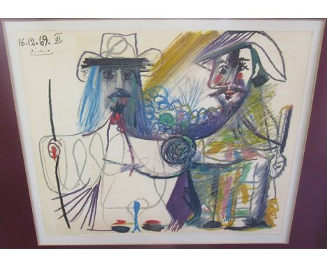 Picasso print - Image size 40cm x 50cm&nbsp;