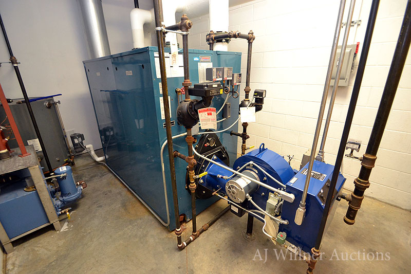 Burnham Model V111 Low Pressure Boiler s/n 65060668, LP Fired w/ Power