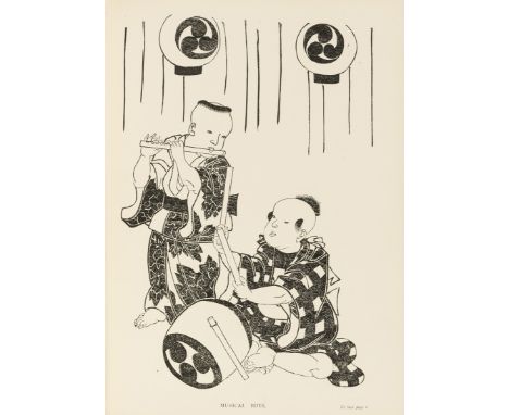 Japan.- Morse (Edward S. ) Japanese Homes and Their Surroundings, first edition, illustrations, attractive modern half calf, 