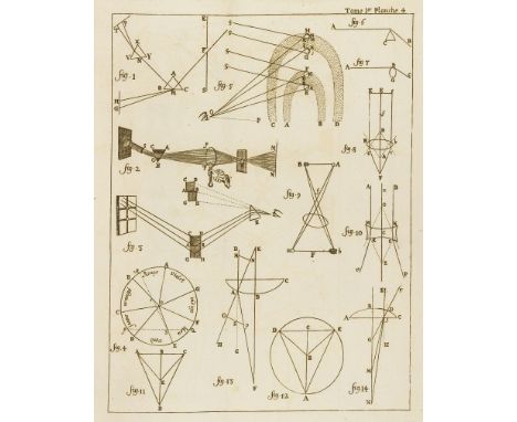 Paulian (Aime Henri) Dictionnaire de Physique, 3 vol., first edition, engraved vignette titles and head-pieces, woodcut initi