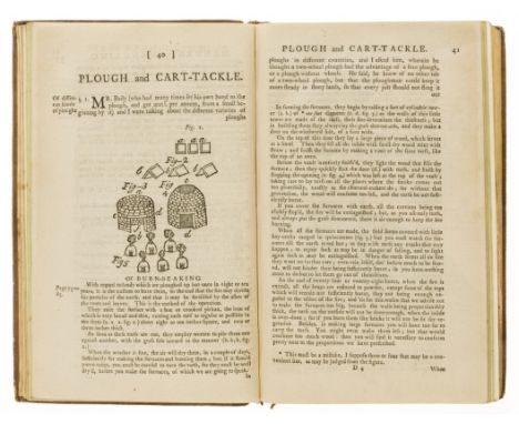 Lisle (Edward) Observations in Husbandry, first edition, woodcut illustration, faint even browning, a very little soiling, co