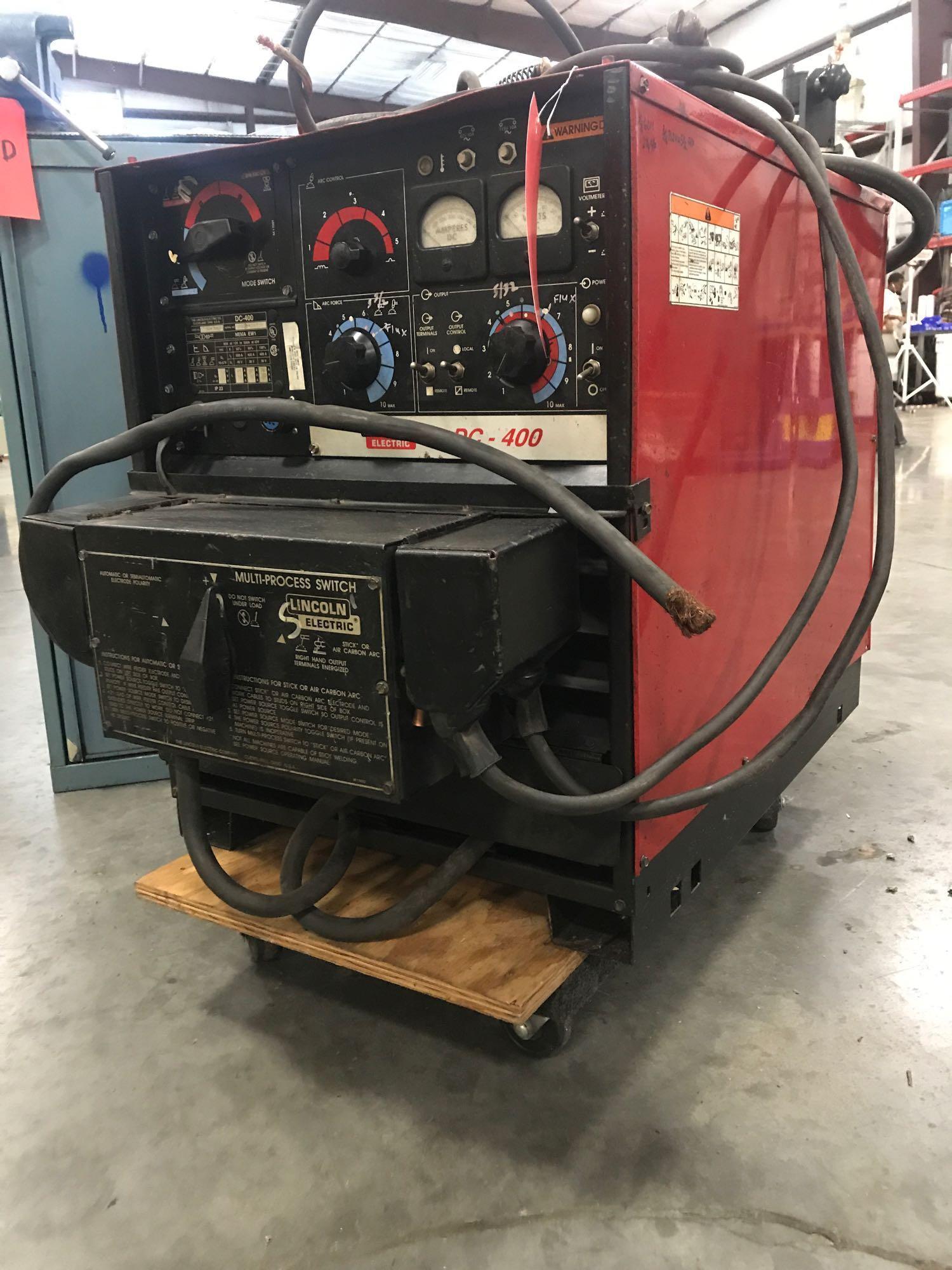 LINCOLN ELECTRIC SUBARC WELDER DC400