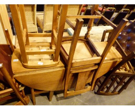 Large lot of mixed furniture including a button topped stool and chairs