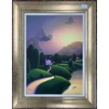 Paul Corfield 'Riverside Cottage', limited edition giclee canvas on board, signed and numbered 102/