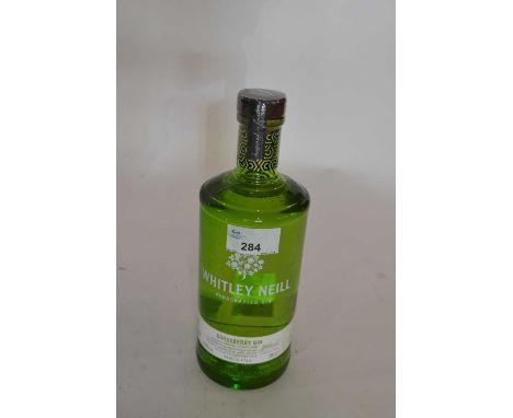 Whitley Neill Gooseberry Gin - 43%, 1 bottle