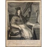 Jan Van Munnickhuysen after Willem Van Ingen (1651-1708), Portrait of Joannes Van Neercassel,