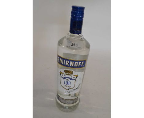 SmIrnoff Blue Vodka - 50%, 1 litre