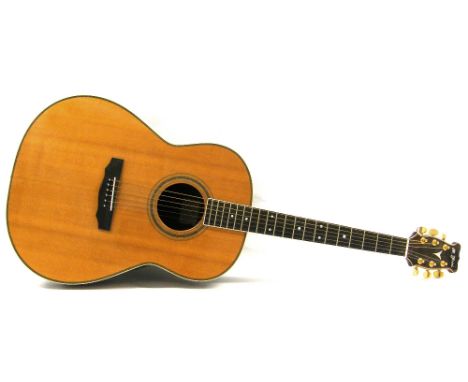 K. Yairi 0Y80C bowl back acoustic guitar, circa 1980, ser. no. 17041, soft case, condition: good *This guitar was made by the