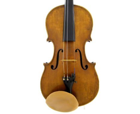 French violin by and labelled Patentee Brevete, Master Violin, Rowinski, London.W., also branded Rowinski, London.W. on the b
