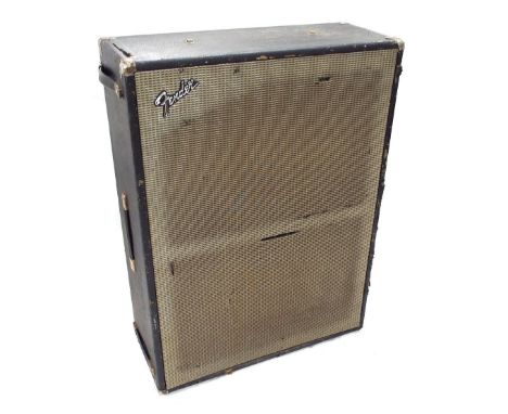 Fender Bandmaster REV12 speaker cabinet, aesthetically in tired condition, untested