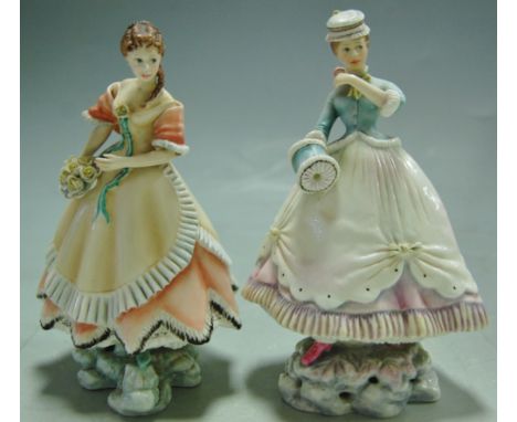 Two Royal Worcester figures to include; Lisette and Penelope (2)