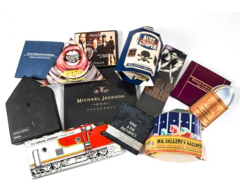 Limited Edition CDs, thirteen Limited Edition CD Albums and Singles with Artists including Michael Jackson, Alice Cooper, U2,