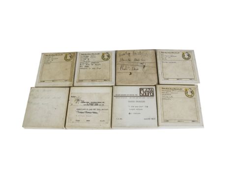 Reel to Reel tapes, twenty reel to reel tapes with cases naming studio recordings by Lenny Zakatek, New Creation, Sonny Worth