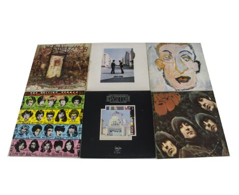 Rock / Prog / Folk LPs, twenty-eight Albums of mainly Progressive Rock, Folk Rock and Classic Rock with artists including Pin