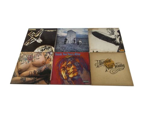 Rock / Prog LPs, seventeen albums of mainly Classic and Progressive Rock with artists including The Who, Yes, Camel, Ten Year