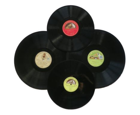 75 records, mainly vocal, 10 and 12-inch, by Melba (14), Gigli, Caruso, Butt (Coronation Record and 21 Columbia), Destinn, Kr