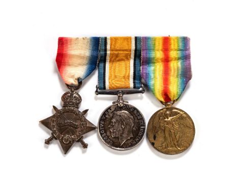 THREE WWI MEDALS Comprising: WWI Trio (Pip Squeak and Wilfred) for a veteran of German South West Africa and East Africa to a
