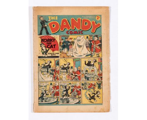 Dandy comic No 14 (1938). Light tan pages, some cover page overhang wear [vg]