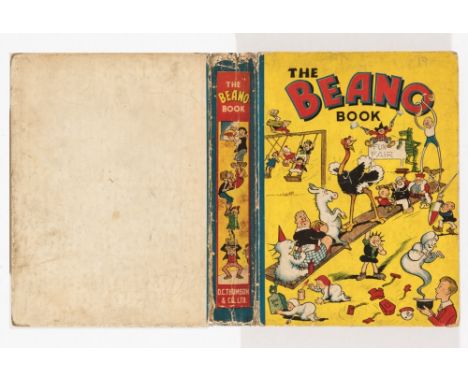 Beano Book 1 (1940) Pansy Potter balances The Beano Bunch! Good boards with slightly rounded corners. Complete spine with wor